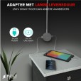 LED Bedlampjes met flexibele arm, dimfunctie en USB - BLL1001