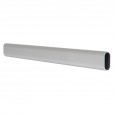 Kledingroede aluminium, lengte 90 - 120 -150 - 200 cm