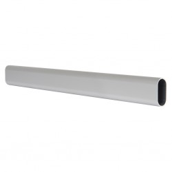 Kledingroede aluminium, lengte 90 - 120 -150 - 200 cm