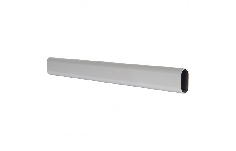 Kledingroede aluminium, lengte 90 - 120 -150 - 200 cm