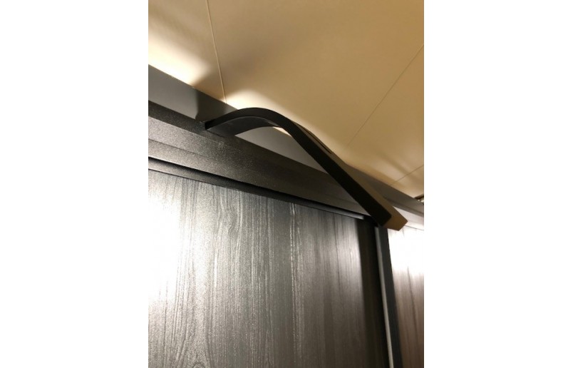 Arc LED spot gebogen zwart - AC1900ZW