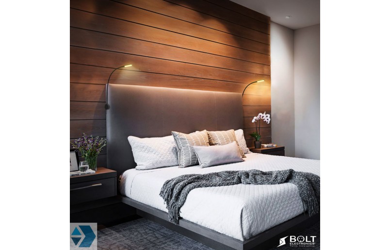 LED Bed leeslamp met dubbele USB poort