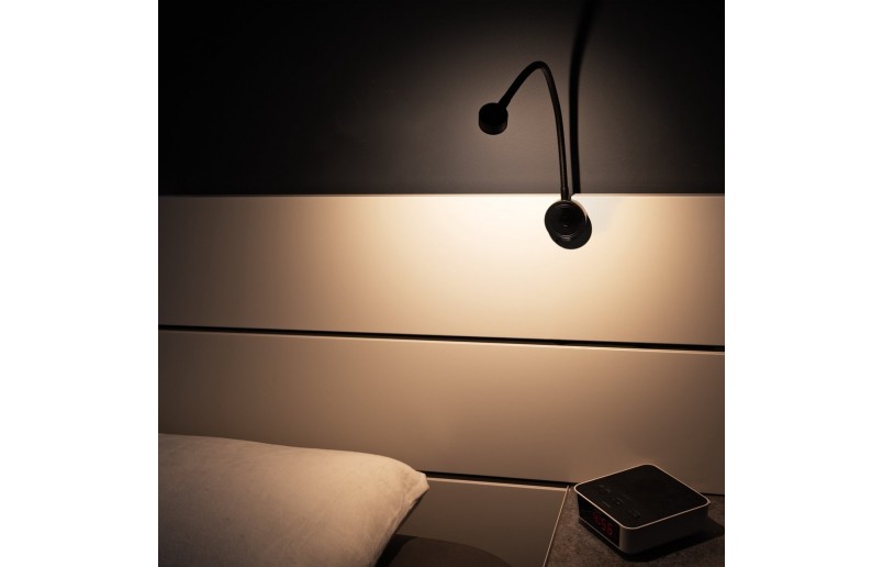 Led Bedlampjes met flexibele arm, dimfunctie, USB én USB-C (2 stuks) 