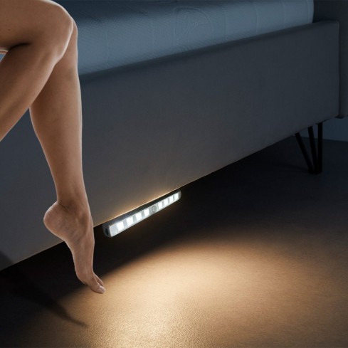 Bed uitstapverlichitng met sensor