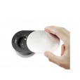 Meubel stopcontact inbouw met RVS deksel - SC1000RVS