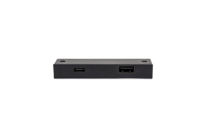 Meubel stopcontact voor inbouw en onderbouw met USB en USB-C 