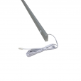 COB-LED verlichte roede met bewegingssensor zilver (inclusief trafo)