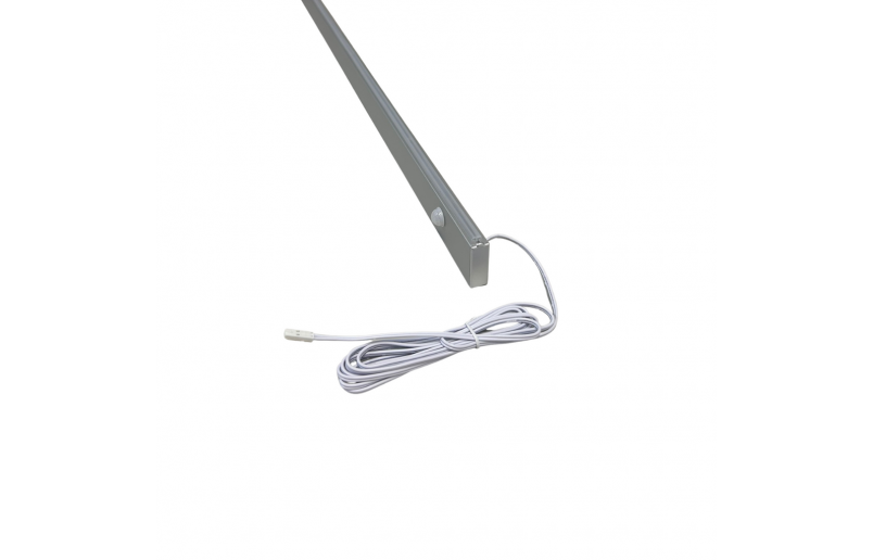 COB-LED verlichte roede met bewegingssensor zilver (inclusief trafo)