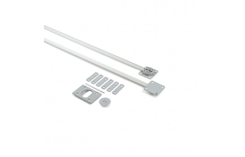 Deurspanbeslag infreesbaar en inkortbaar 2290 mm