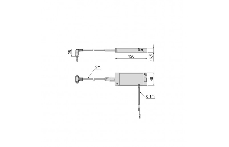 Transformator (driver) voor flexibele ledstrips 