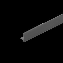 Front profielen voor schoenenplanken antraciet