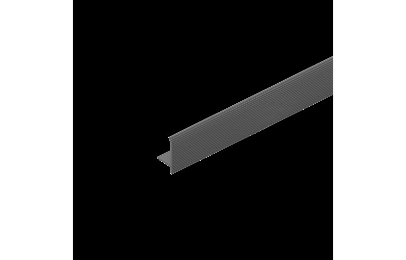 Front profielen voor schoenenplanken antraciet