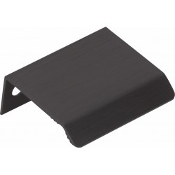 Greep Curve alu zwart 45 mm