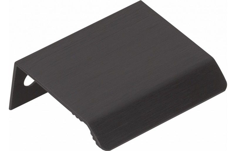 Greep Curve alu zwart 45 mm