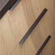Greep Curve alu zwart 200 mmm