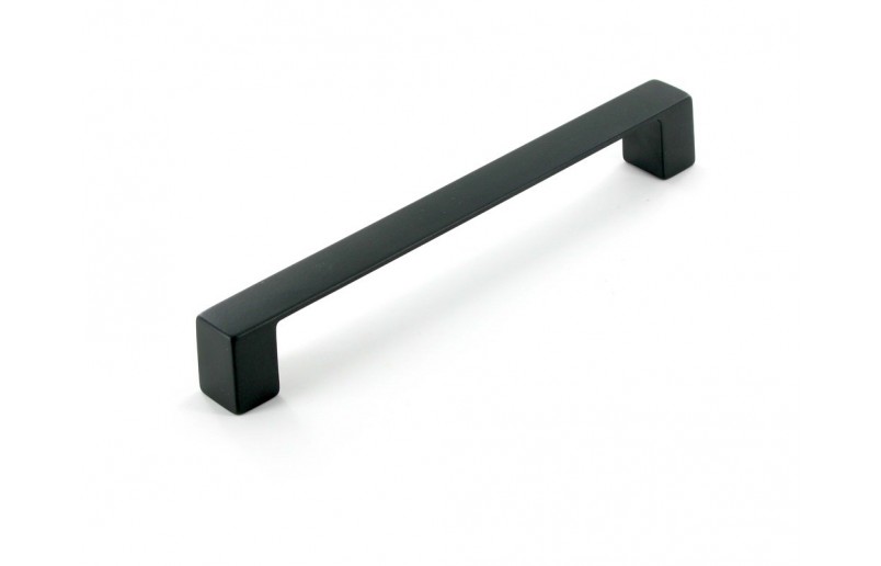 Greep eiber zwart mat 168 mm