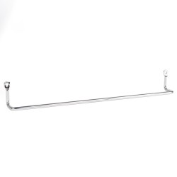 Handdoekhouder chroom vast model wandmontage