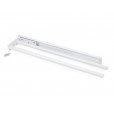 Handdoekhouder uittrekbaar aluminium 440 mm met 2 armen