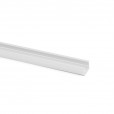 Aluminium inbouwprofiel smal voor ledstrips, wit