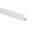 Aluminium inbouwprofiel smal voor ledstrips, wit