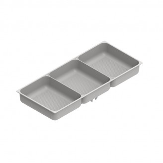 Bakjes los voor luxe broekenhouder PH522 antraciet/zilver