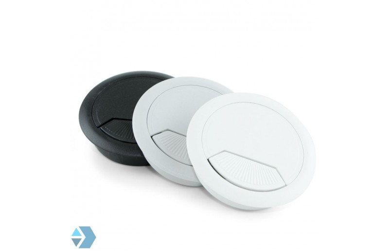 Kabeldoorvoer zwart ø 80mm