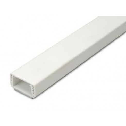 Kabelgoot wit zelfklevend 20x10 mm 