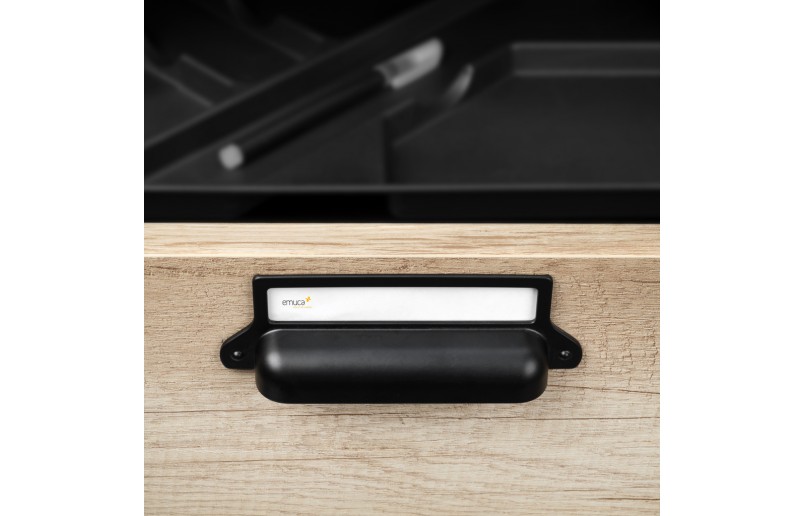 Greep Accra mat zwart 131 mm