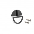 Knop Istanbul zwart 32 mm