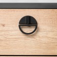 Knop Istanbul zwart 32 mm