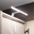 Ultra slim opbouwarmatuur voor kasten en meubels, kleur wit in set