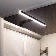 Ultra slim opbouwarmatuur voor kasten en meubels, kleur zwart in set