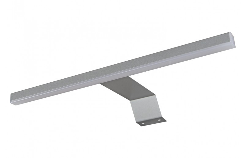 Ultra slim opbouwarmatuur voor kasten en meubels, kleur zilver  in set