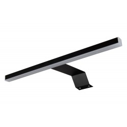 Ultra slim opbouwarmatuur voor kasten en meubels, kleur zwart in set