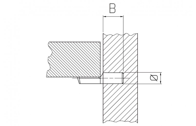 Kastplankdrager lepelmodel