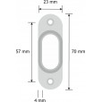 Kastroede houder zwart aluminium - KBH1175ZW