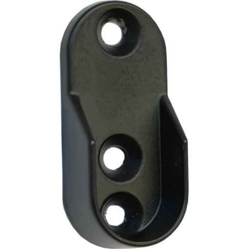 Kastroedehouder zwart (zijwand) 