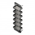 Uittrekframe draaibaar voor keukenkasten met hoogte 178 cm en kastbreedte 400 mm