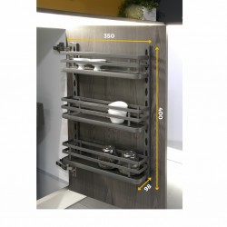Kruidenrek voor aan de muur of in een (keuken)kast