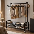 Eleganca extra stevig XXL kledingrek op wielen 150 cm breed 