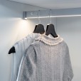 COB-LED verlichte roede met bewegingssensor zilver (inclusief trafo)