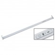 Kledingroede met LED verlichting (oplaadbaar) zilvergrijs