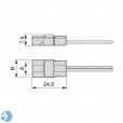 Led strip aansluitkabel Premium - LSPAK150