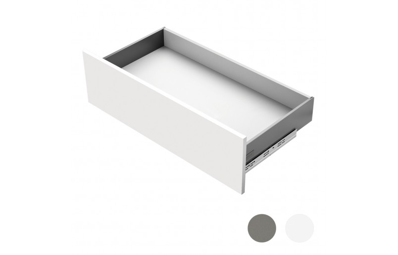 Slimbox ladenset 120 mm hoog wit