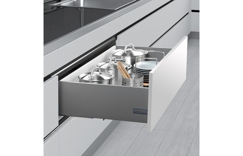 Slimbox ladenset 170 mm hoog wit