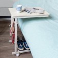 Laptoptafel wit - bijzettafel / bedtafel verstelbaar en verrijdbaar