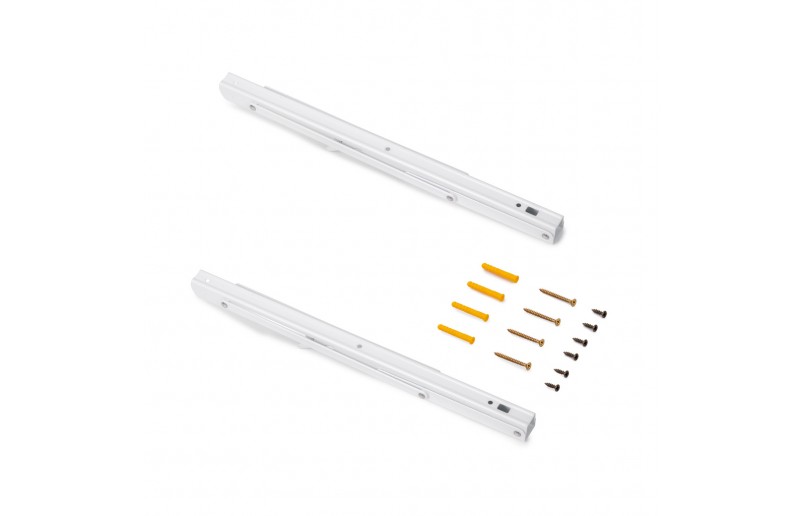 Plankdrager neerklapbaar 300mm wit, set á 2 stuks