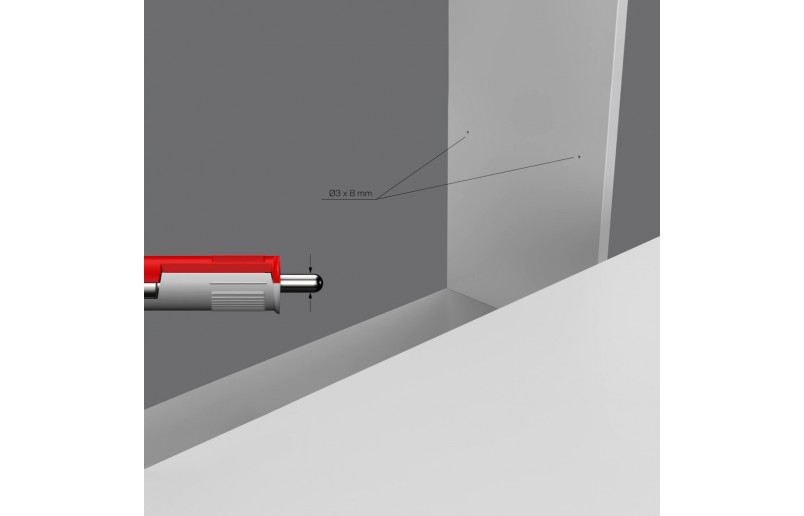 Onzichtbare legplankdrager - kastplankdrager