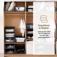 Organizer voor kasten, set á 3 stuks zwart