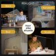 Bureaulamp Leeslamp zwart flexibel in gebruik